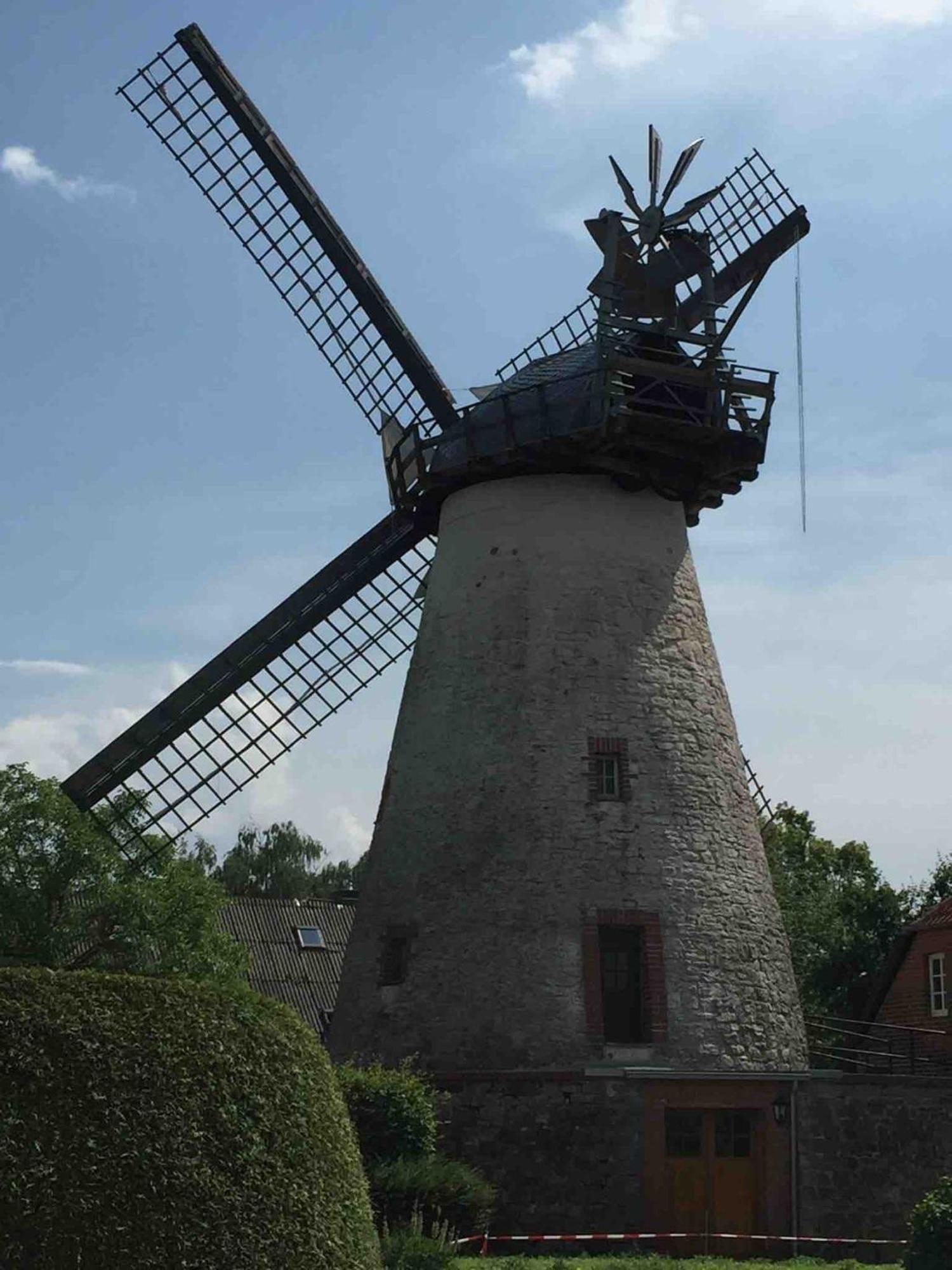 Apartamento Ferienhaus Windmuehlenweg Mit Garten Spenge Exterior foto